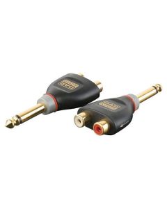 DAP XGA18 Stereo Jack Male - 2x RCA Female Adapter