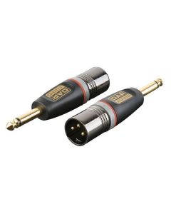 DAP XGA27 XLR Male -  Mono Jack Male Adapter