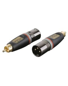 DAP XGA32 XLR Male - RCA Male Adapter