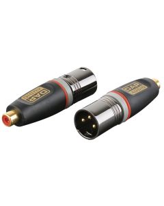 DAP XLR male - tulp female adapter