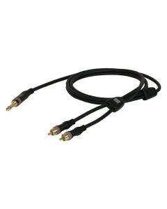 DAP XGL226 Mono Jack - 2x RCA Male kabel 6m