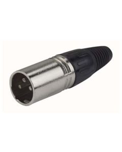 DAP XLR connector 3P male nikkel