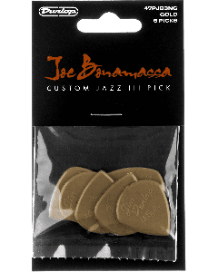 Dunlop Joe Bonamassa Custom Jazz III 6 stuks