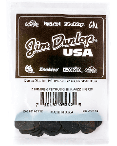 Dunlop John Petrucci Jazz III Plectrum 12 stuks zwart