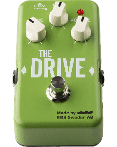 EBS TheDrive Bas Boost Overdrive pedaal