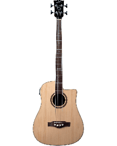 EKO NXT B100CWE Dreadnought Cutaway Elektrisch akoestische basgitaar naturel