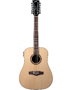 EKO NXT D100CWE-NAT12 Dreadnought Cutaway Elektrisch 12-snarige western gitaar naturel