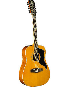 EKO Ranger VR12-EQ-HB Dreadnought 12-snarige Elektro-Akoestische gitaar naturel