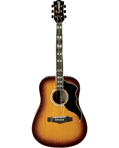 EKO Ranger VR6-EQ-HB Dreadnought Elektro-Akoestisch gitaar Honey Burst