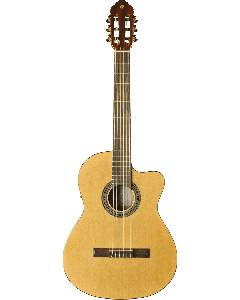 EKO VIBRA150CW Cutaway Elektrisch Klassieke gitaar naturel