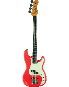 EKO VPJ280V Relic P-Bas basgitaar Fiesta Red