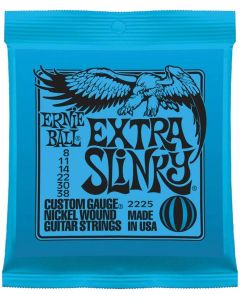 Ernie Ball 2225 Extra Slinky elektrische gitaarsnaren .008