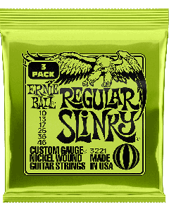 Ernie Ball 3221 Regular Slinky 3-pack