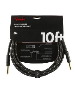 Fender Deluxe Series Instrument Kabel 3m zwart