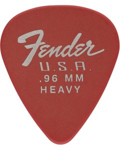 Fender Dura-Tone 0.96 HeavyFiesta Red Pick