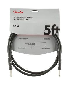 Fender Professional Series instrument kabel 1.5m zwart