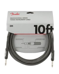 Fender Professional Tweed instrument kabel 3m grijs