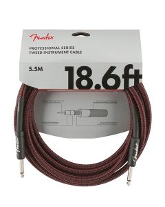 Fender Professional Tweed instrument kabel 5.5m rood