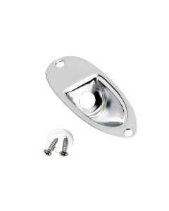 Fender Standard Stratocaster Recessed Jack Ferrule plate chrome