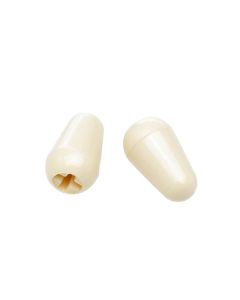 Fender Stratocaster Switch Tip Aged White (per stuk)