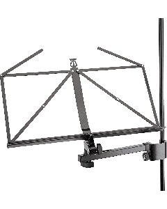 K&M 11505 Bladmuziekhouder bevestiging aan microfoonstand