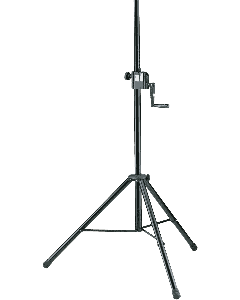 K&M 21302 Luidspreker standaard takel 2.2m 40kg zwart