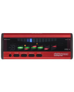 KORG Pitchblack Portable Polyfone tuner rood