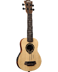 LAG Tiki Uku 150 BABYTKU150SE Tiki Baby-Soprano Ukulele acoustic electric