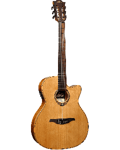 LAG Tramontane 170 TN170ASCE Auditorium Slim Cutaway electro-akoestische gitaar Country