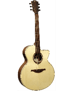 LAG Tramontane 177 T177JCE Jumbo Cutaway-Electro-akoestische gitaar