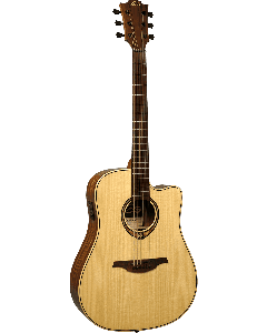 LAG Tramontane 318 T318DCE Dreadnought cutaway electro-akoestische gitaar