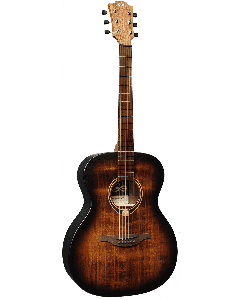 LAG Tramontane 70 T70A-B&B Auditorium akoestische gitaar Black & Brown