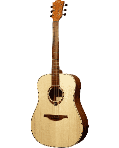 LAG Tramontane 70 TL70D-NAT Linkshandige Dreadnought western gitaar