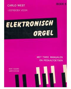 Leerboek voor Elektronisch Orgel Boek 5