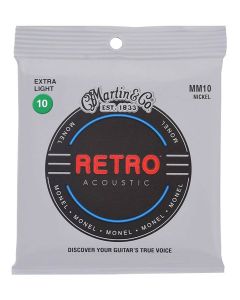 Martin MM10X Retro Acoustic Monel Wound .010