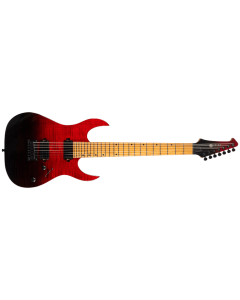Spira Guitars S-457 TRD 7-string Transparent Red