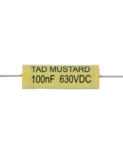 TAD Mustard capacitor 0.100uF 630VDC