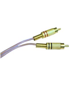 Tulpkabel premium stereo vergulde pluggen 1.8m