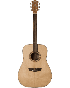 Washburn Harvest D7S western gitaar natural