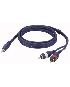 DAP FL30150 Stereo Mini Jack - 2x RCA kabel 1.5m