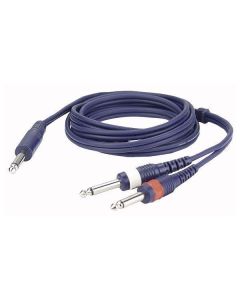 DAP FL32150 Mono Jack - 2x Mono Jack kabel 1.5m