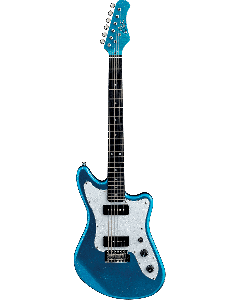 EKO Camaro VR P90 elektrische gitaar Blue Sparkle
