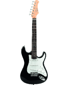 EKO S100 3/4 elektrische gitaar zwart