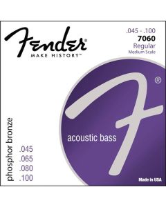 Fender 7060 Phosphor Bronze akoestische basgitaarsnaren .045