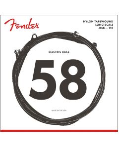 Fender 9120M fretloze basgitaarsnaren nylon tapewound .058