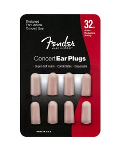 Fender Concert Series oorpluggen 4 paar