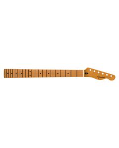 Fender satin roasted maple Telecaster Hals 22 jumbo frets maple flat oval shape