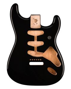 Fender Stratocaster body zwart