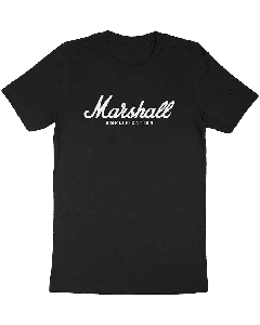 Marshall T-Shirt Script Logo Tee L