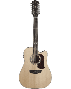 Washburn Heritage D10SCE12 elektro-akoestische 12-snarige western gitaar